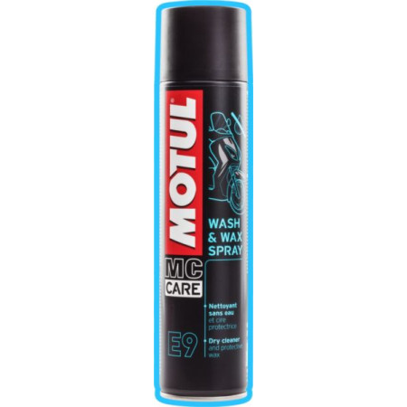 Spray do lakieru MOTUL e9 wash wax spray 400ml