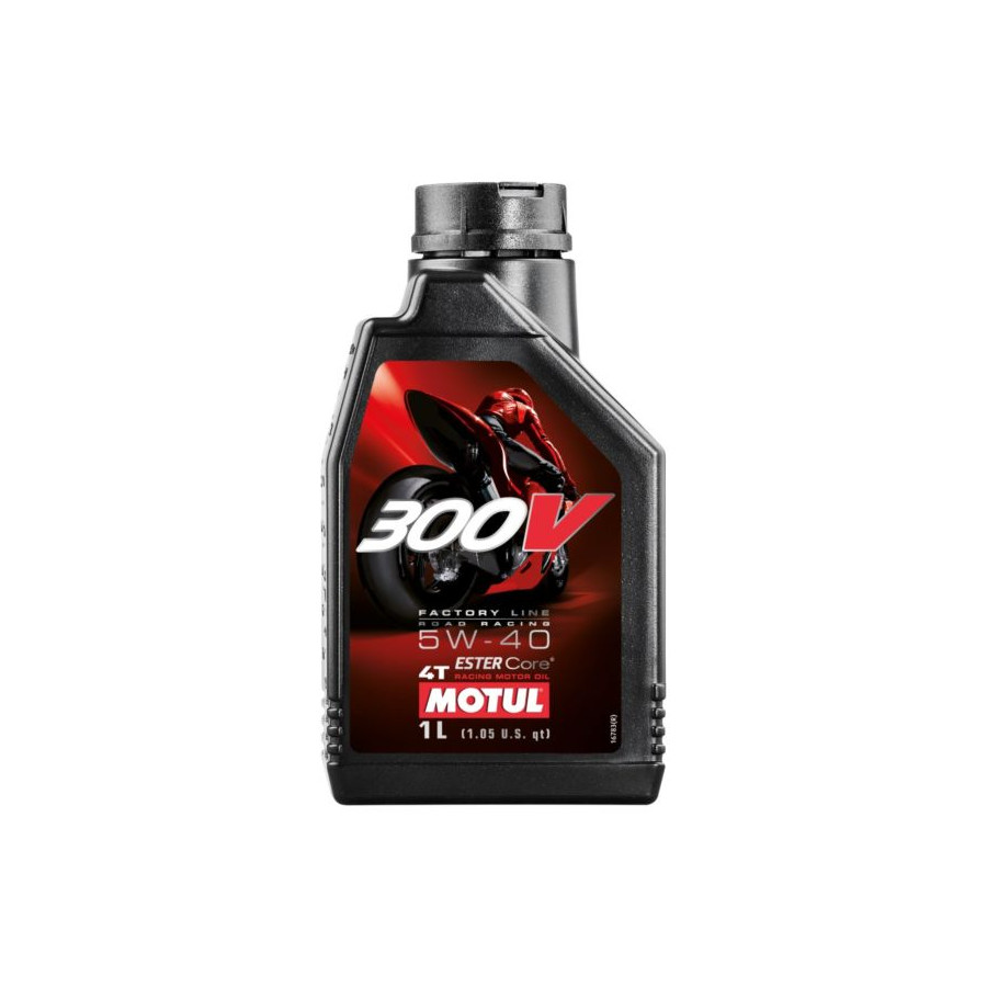 Olej silnik MOTUL 300v 4T fl road racing 5w40 1l (