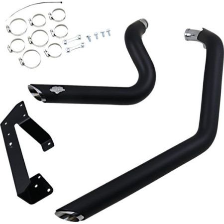Wydech shortSHOTs staggered black vance&hines