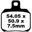 Klocki hamulcowe KH266 EBC sfa