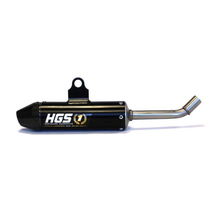 Tłumik HGS 2T racing KTM sx 85 18- carbon/black