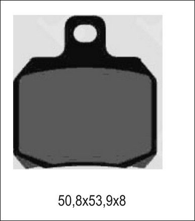 Klocki hamulcowe GALFER KH266