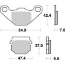 Klocki hamulcowe MOTO-MASTER KH83 (12)