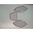 Okleina one pola numerowe HONDA crf 250 04-05