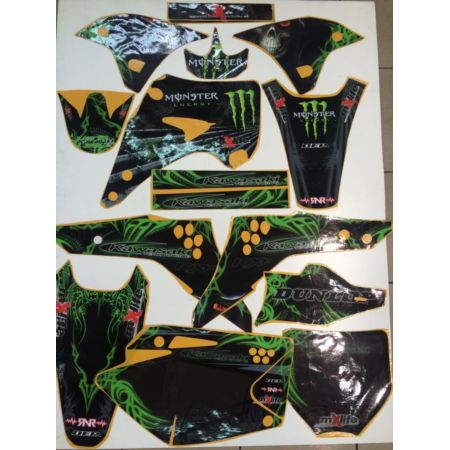 Okleina personalizowana kit KAWASAKI kxf 250 06-08