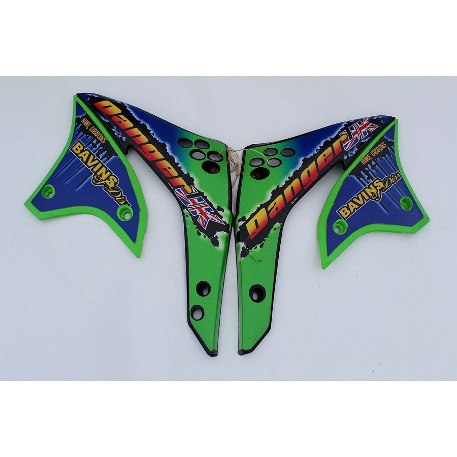 Używane osłony chłodnicy KAWASAKI kxf 250 06-08