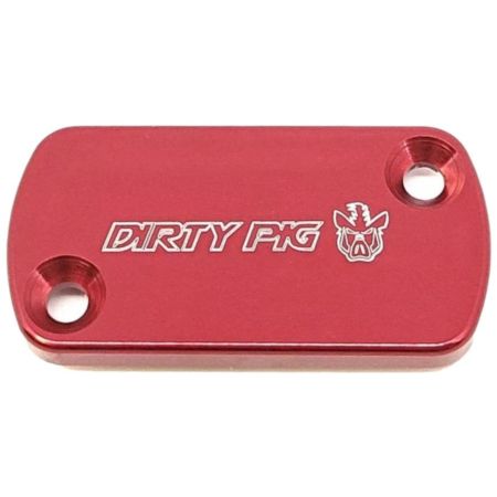 Dekiel pompy hamulca przód DIRTY PIG HONDA red