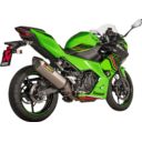 Tłumik AKRAPOVIC ti/carbon ninja 400