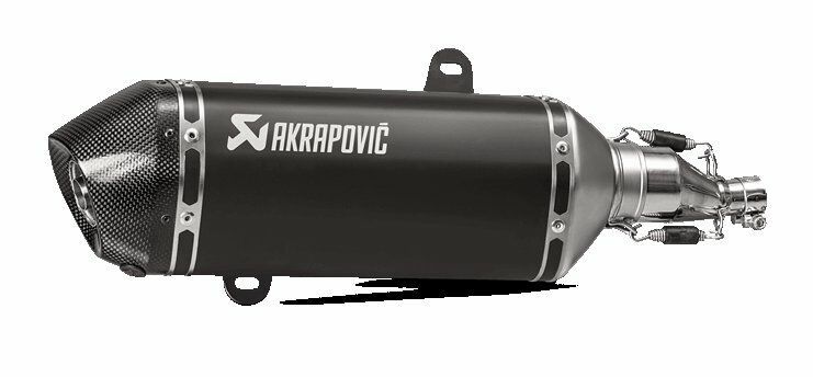 Tłumik AKRAPOVIC ss/carbon blk gts125