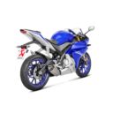 Kompletny układ wydechowy rac ti/carbon yzf-r125 1