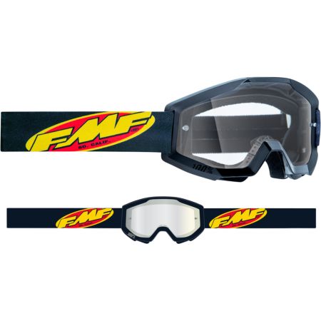 Gogle FMF powercore core black clear