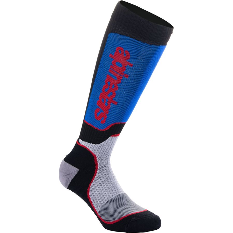 Skarpety ALPINESTARS yth MX+ blk/wht/bl