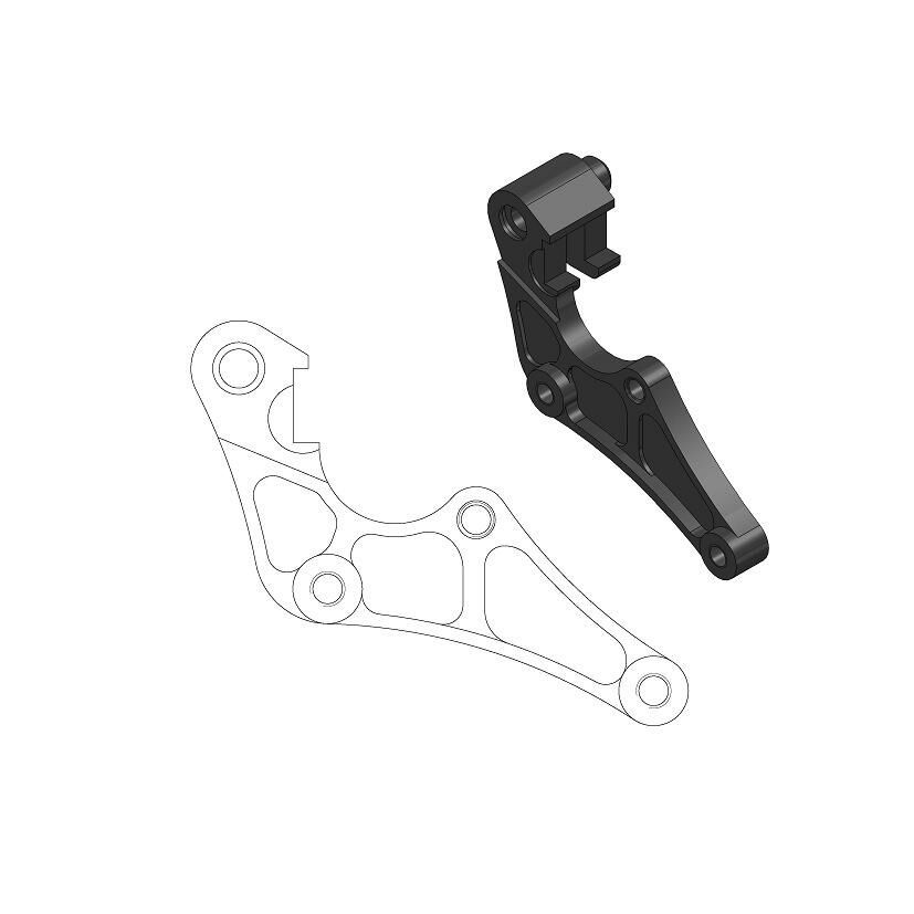 Adapter zacisku hamulca MOTO-MASTER sm