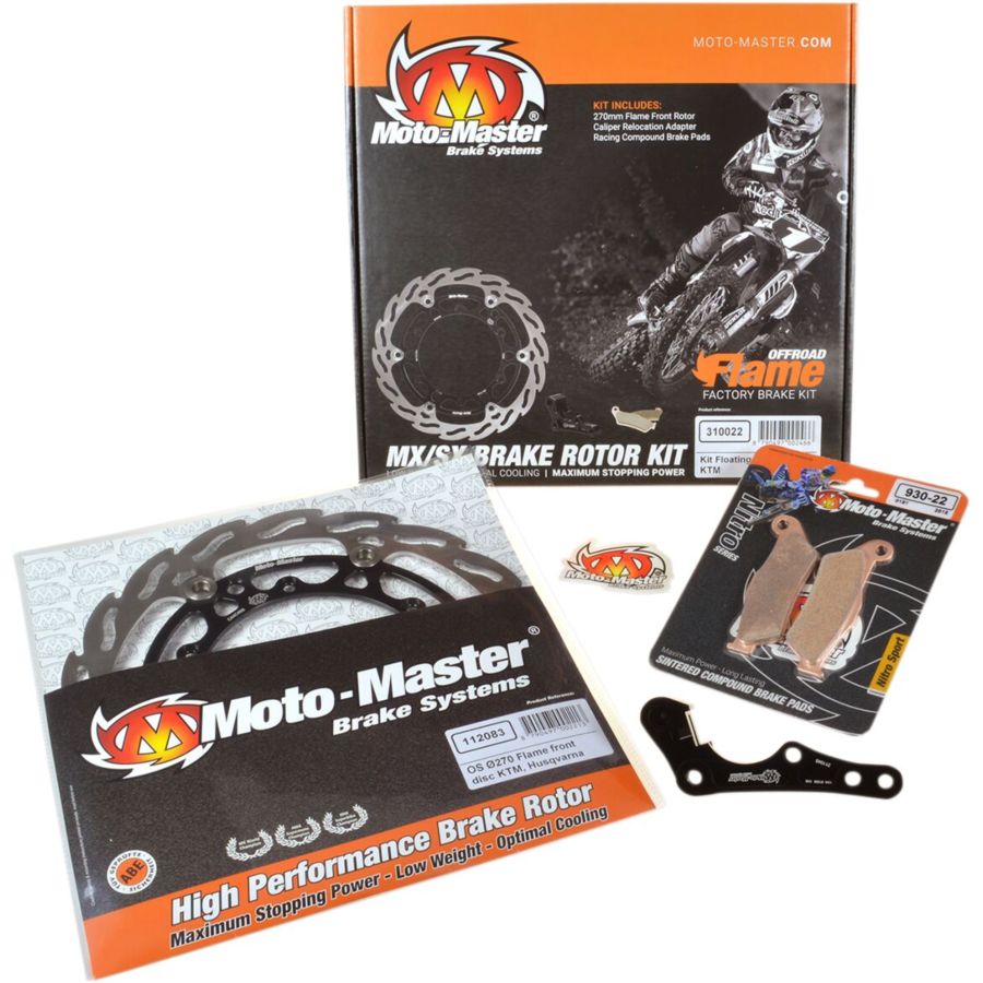 Zestaw hamulcowy przód 270mm MOTO-MASTER