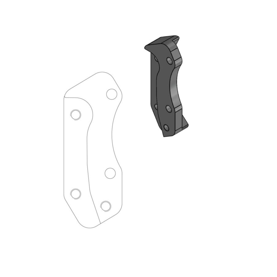 Adapter zacisku hamulca MOTO-MASTER sm