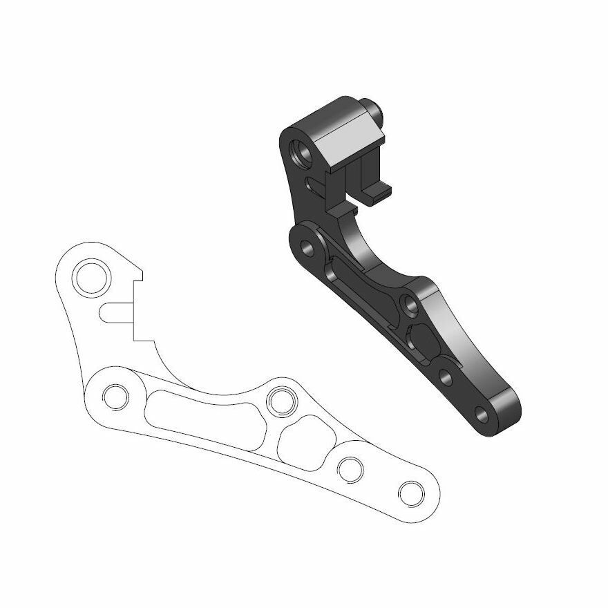 Adapter zacisku hamulca MOTO-MASTER