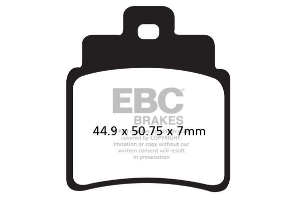 Klocki hamulcowe EBC TT CARBON ARCTIC CAT 300