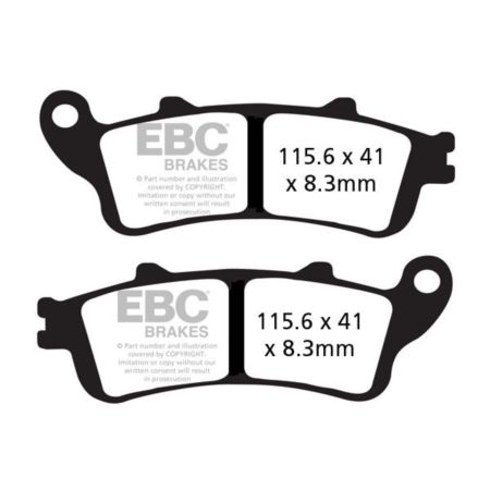 Klocki hamulcowe EBC V-PAD HONDA CTX1300 ST1300