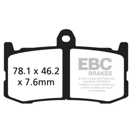 Klocki hamulcowe EBC GPFA TRIUMPH DAYTONA