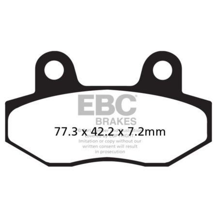 Klocki hamulcowe EBC SFA HH GOES G55R
