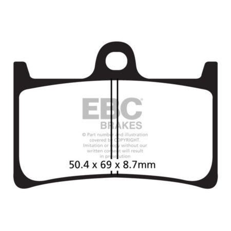 Klocki hamulcowe EBC SFA CARBON YAMAHA XP500