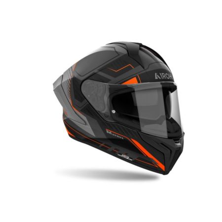Kask AIROH MATRYX ROCKET ORANGE MATT BLACK XL