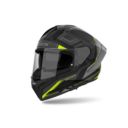 Kask AIROH MATRYX ROCKET YELLOW MATT BLACK 2XL