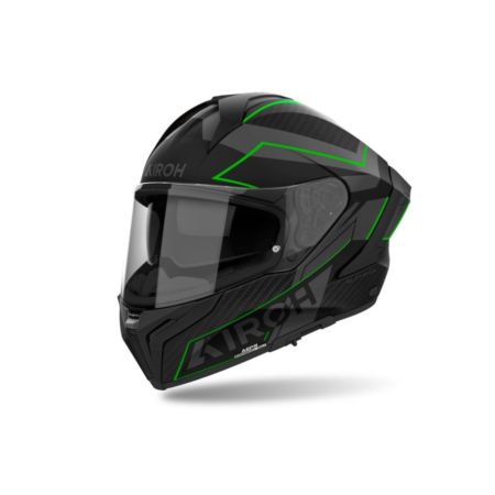 Kask AIROH MATRYX SENTINEL GREEN MATT BLACK S