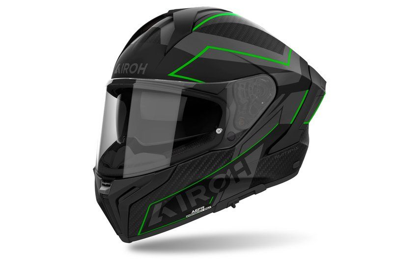 Kask AIROH MATRYX SENTINEL GREEN MATT BLACK XL