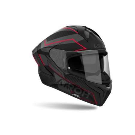 Kask AIROH MATRYX SENTINEL RED MATT BLACK XS