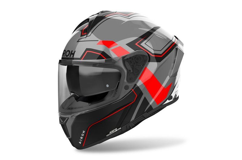 Kask AIROH SPARK 2 DART RED GLOSS szary XS