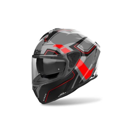 Kask AIROH SPARK 2 DART RED GLOSS szary L