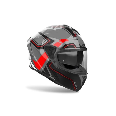 Kask AIROH SPARK 2 DART RED GLOSS szary 2XL