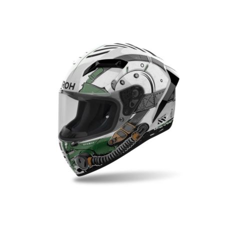 Kask AIROH CONNOR ALLIGATOR GLOSS WHITE L
