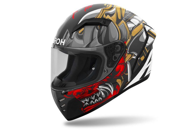 Kask AIROH CONNOR SAMURAI MATT BLACK S