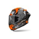 Kask AIROH GP 800 MUST ORANGE GLOSS BLACK XL