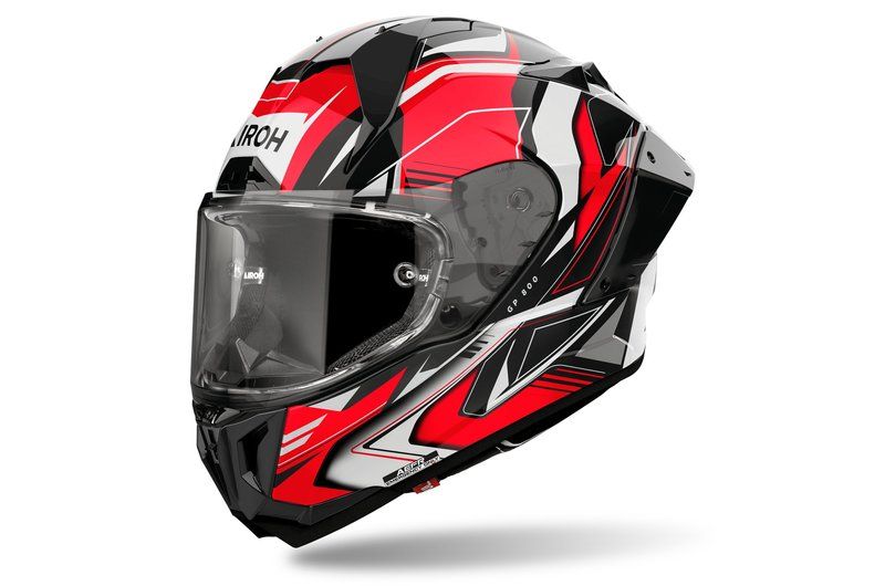 Kask AIROH GP 800 MUST RED GLOSS BLACK XL
