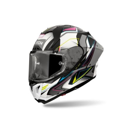 Kask AIROH GP 800 MUST MULTICOLOR MATT BLACK XS