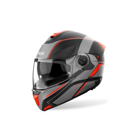 Kask AIROH SPECKTRE LEAF ORANGE MATT szary S