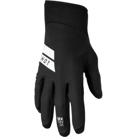 Rękawiczki THOR agile hero bk/wh XS