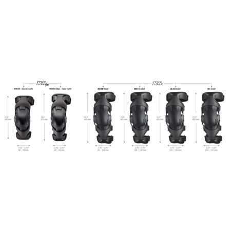 Ortezy POD K4 v2 graphite/black M/L