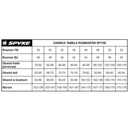 Spodnie SPYKE lf lady black rozm. 38