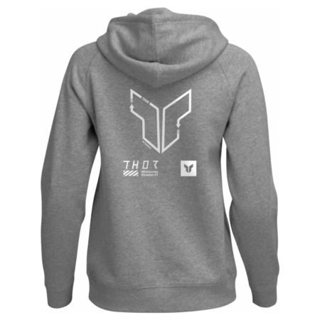 Bluza casual THOR womens trax htr gy S