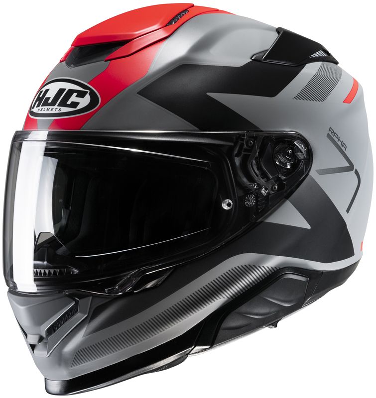 Kask HJC rpha 71 pinna gray/red/black mc1sf 2xl