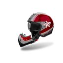 Kask AIROH J 110 COMMAND BURGUNDOWY GLOSS XXL