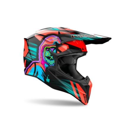Kask AIROH WRAAAP Cyber ORANGE GLOSS 2XL