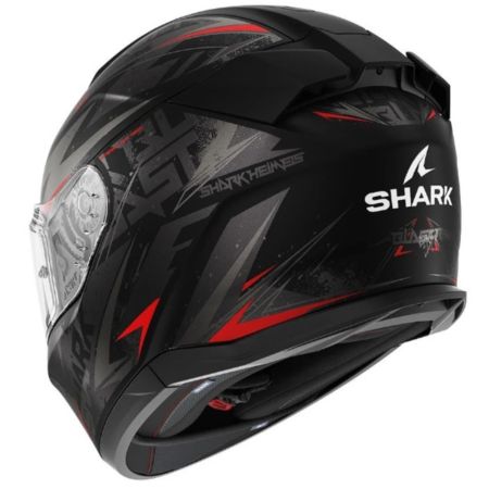 Kask shark d-skwal 3 blast-r mat black anth red s