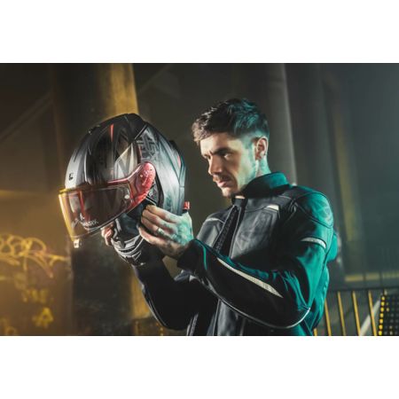 Kask shark d-skwal 3 blast-r mat black anth red s