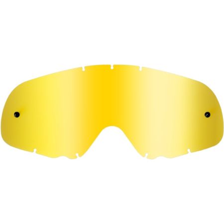 Szybka OAKLEY crowbar lustrzana złota -p