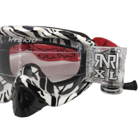 Gogle RIP N ROLL hybrid xl wild black/white roll o